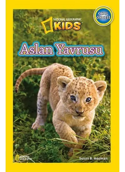 National Geographic Kids - Okul Öncesi Aslan Yavrusu  (4022)