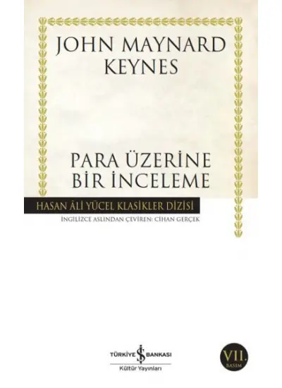 Para Üzerine Bir İnceleme - Hasan Ali Yücel Klasikleri  (4022)