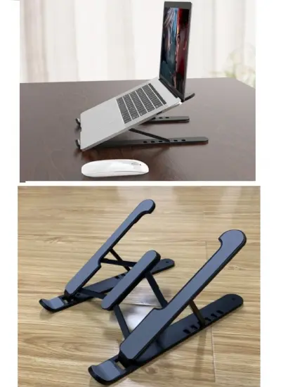 Katlanabilir Laptop Standı - Kaydırmaz Kademe Ayarlı Laptop Tablet Tutucu