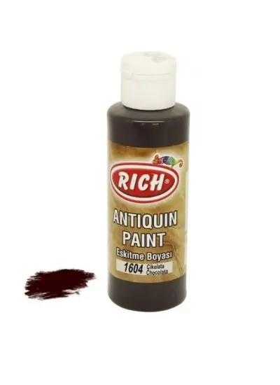 Rich 1604 Çikolata 120 ml Eskitme Ahşap Boyası