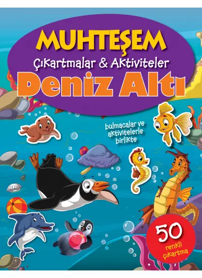 Muhteşem Çıkartmalar ve Aktiviteler - Deniz Altı  (4022)