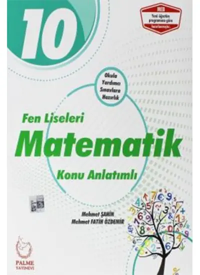 Palme 10.Sınıf Fen Liseleri Matematik Konu Anlatımlı (Yeni)  (4022)