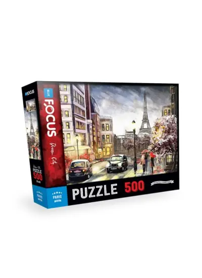 Blue Focus Paris - Puzzle 500 Parça  (4022)