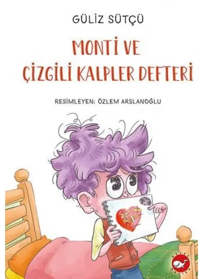 Monti Ve Çizgili Kalpler Defteri  (4022)