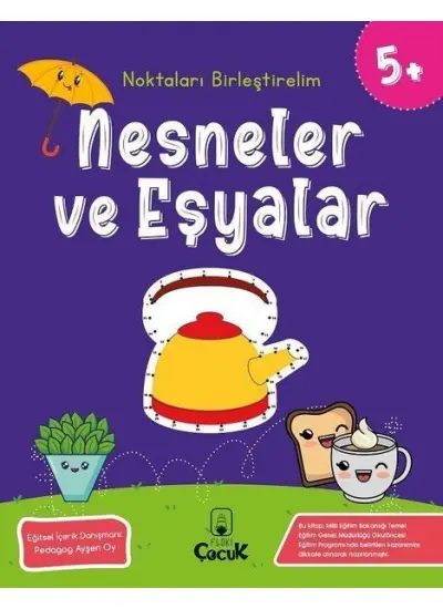 Noktaları Birleştirelim - Nesneler ve Eşyalar +5 Yaş  (4022)