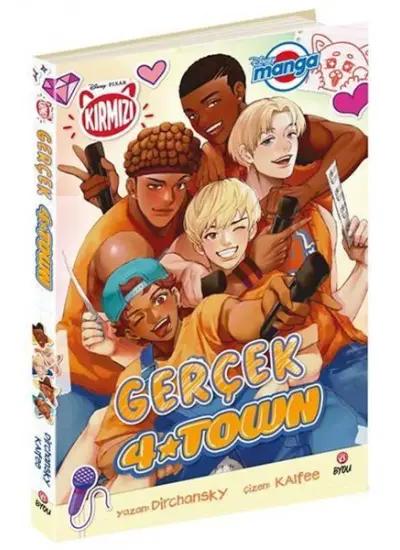 Disney Kırmızı Gerçek 4* Town Manga  (4022)