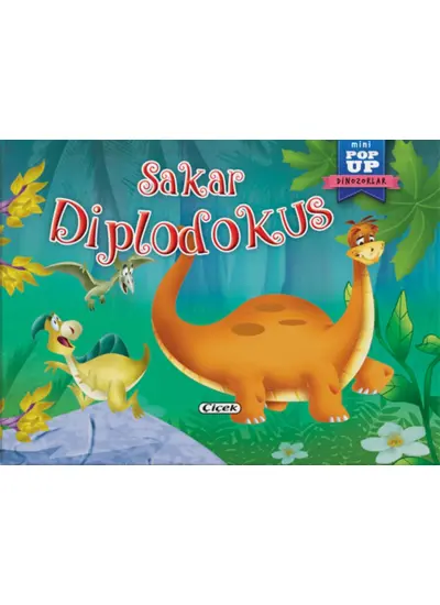 Pop-Up Mini Dinozorlar - Sakar Diplodokus  (4022)