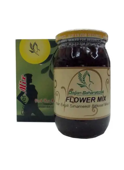 Flower Mix Nar Ekşili Sinamekili Macunu Cam Kavanoz 450 Gr