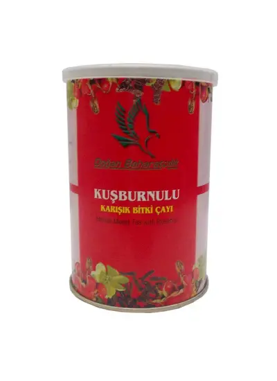 Kuşburnulu Karışık Bitkisel Çay 100 Gr Teneke Kutu