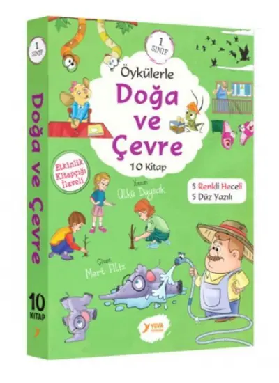 Öykülerle Doğa ve Çevre 1. Sınıf 10 Kitap  (4022)