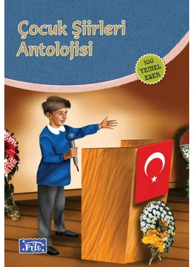 Çocuk Şiirleri Antolojisi (100 Temel Eser İlköğretim)  (4022)