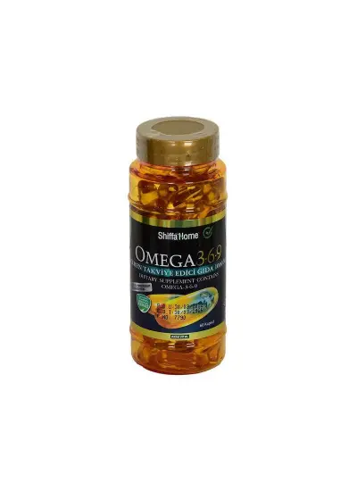 Shiffa Home Omega 3-6-9 1000 Mg (DHA+EPA 550 Mg) Yumuşak 60 Kapsül