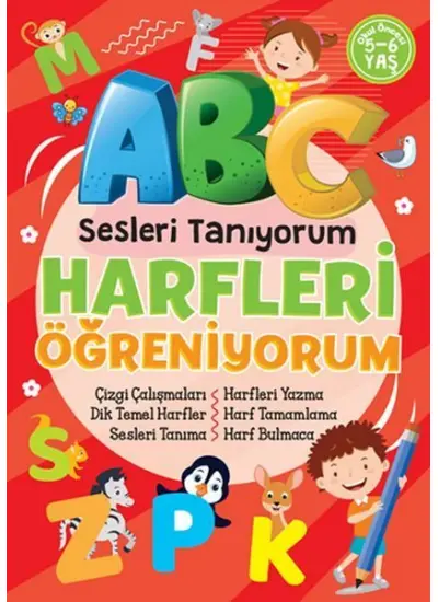 Sesleri Tanıyorum Harfleri Öğreniyorum  (4022)