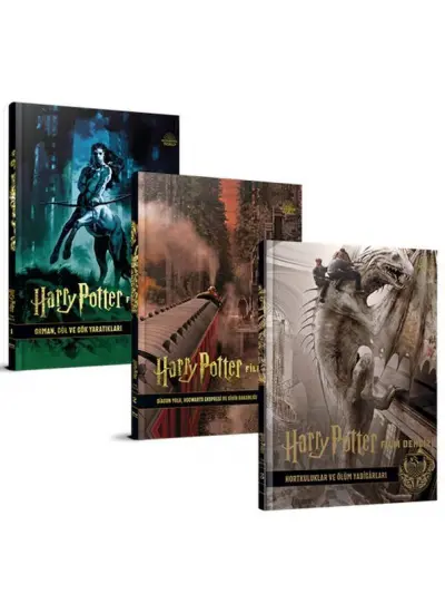 Harry Potter Film Dehlizi Serisi 3 Kitap Takım ( Karton Kapak)  (4022)