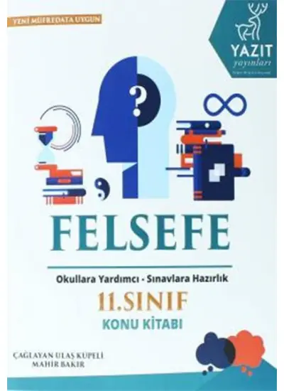 Yazıt 11.Sınıf Felsefe Konu Kitabı (Yeni)  (4022)