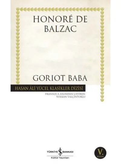 Goriot Baba - Hasan Ali Yücel Klasikleri  (4022)