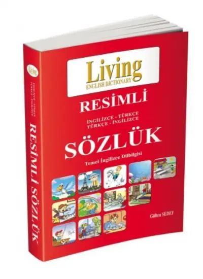 Living Resimli İngilizce-Türkçe Türkçe-İngilizce Sözlük  (4022)