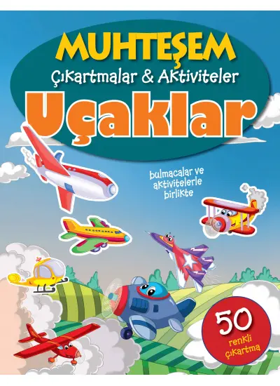 Muhteşem Çıkartmalar ve Aktiviteler - Uçaklar  (4022)