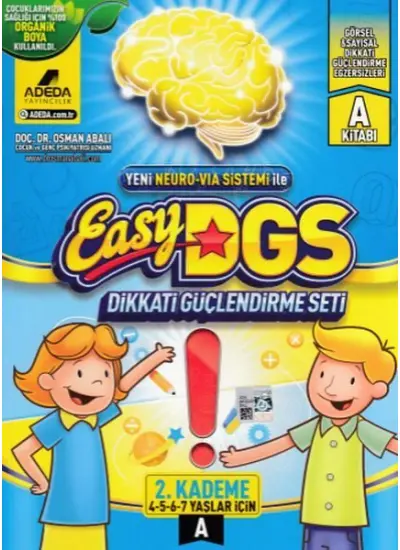 EASY Dikkati Güçlendirme Seti 4-7 yaş A Kitapçığı  (4022)