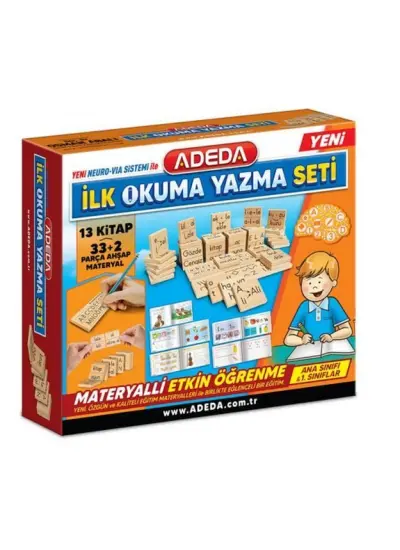 İlk Okuma Yazma Seti (Anasınıfı - 1.Sınıflar)  (4022)