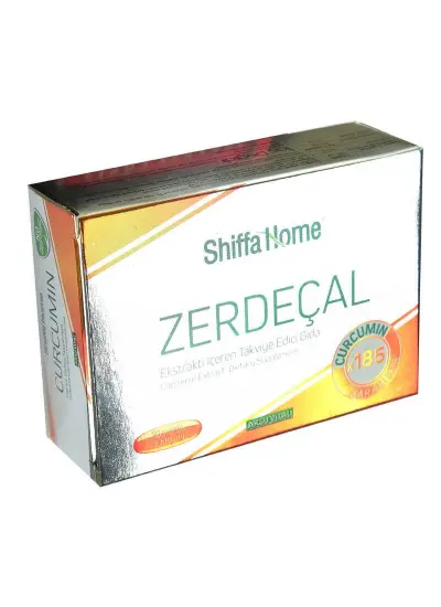 Shiffa Home Zerdeçal Ekstraktı Yumuşak 1300 Mg x 30 Kapsül