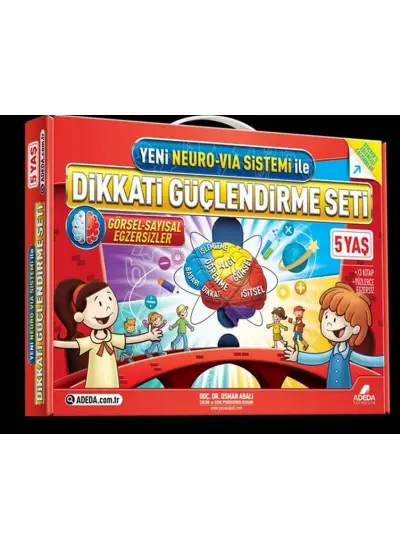 Dikkati Güçlendirme Seti  Anasınıfı – 5 Yaş- Neuro-Via  (4022)