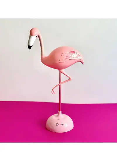 Flamingo Masa Lambası - 2 Fonksiyonlu USB Şarjlı