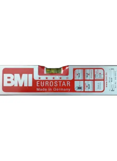 BMI Eurostar 690 Alüminyum Su Terazisi 50 Cm