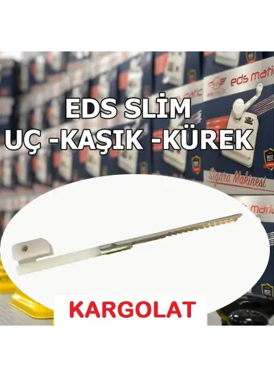 Eds Slim Ürün Kesme Makinası Yedek Kaşık İnce Sarım Yedek Uc Kürek