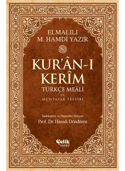 Kur'an-ı Kerim Türkçe Meali ve Muhtasar Tefsiri - Orta Boy  (4022)