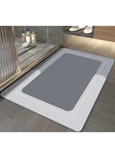 Dikdörtgen Süper Emici Banyo Paspası 38*58 Cm