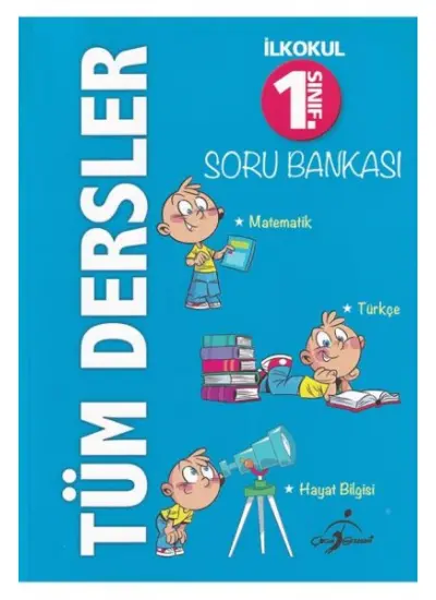 Çocuk Gezegeni 1. Sınıf Tüm Dersler Soru Bankası  (4022)