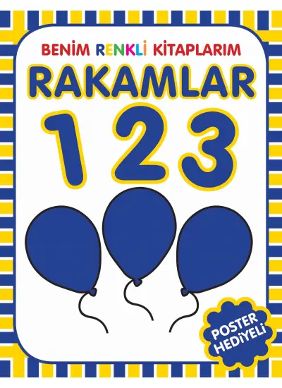 Benim Renkli Kitaplarım Rakamlar  (4022)