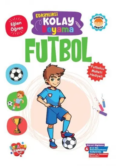 Etkinlikli Kolay Boyama – Futbol  (4022)