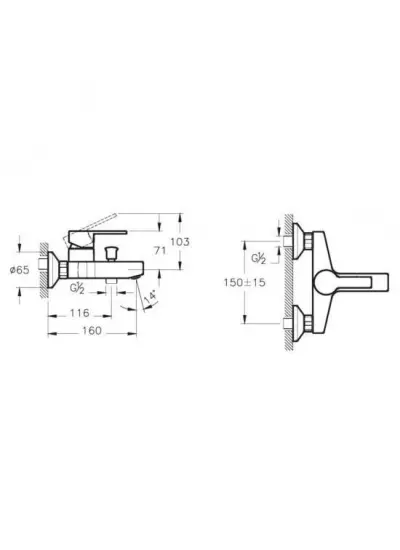 Artema A42535 Fold S Banyo Bataryası