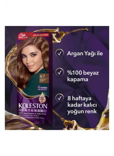 Koleston Intense Saç Boyası 6/7 Çikolata Kahve - Salon Kalitesi