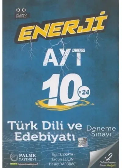 Palme AYT Türk Dili ve Edebiyatı Enerji 10x24 Deneme Sınavı  (4022)