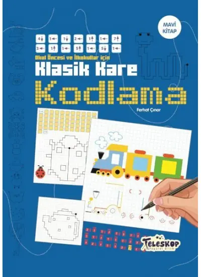 Klasik Kare Kodlama Mavi Kitap  (4022)