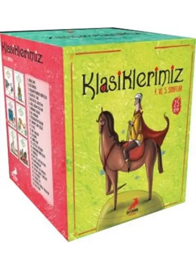 Klasiklerimiz (25 Kitap Takım)  (4022)