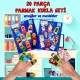 2 Set - 20 Parça  Emojiler ve Meslekler Parmak Kukla