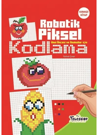 Robotik Piksel Kodlama Kırmızı Kitap  (4022)