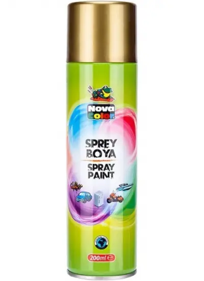 Nova Color Sprey Boya 200 Ml Altın