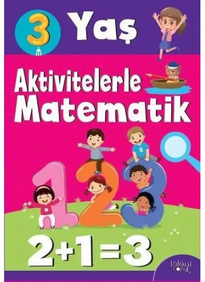 Aktivitelerle Matematik (3 Yaş Kız)  (4022)