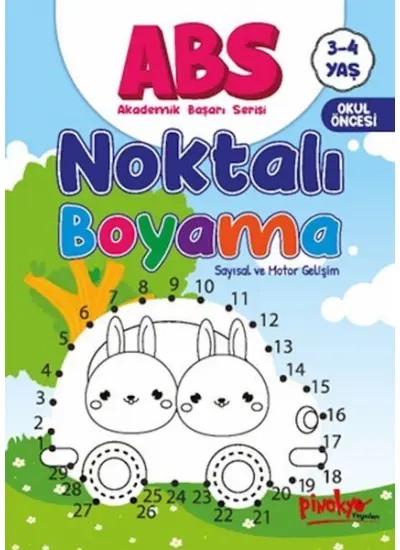 ABS 3-4 Yaş Noktalı Boyama  (4022)