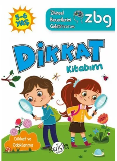 ZBG 5-6 Yaş Dikkat Kitabım  (4022)