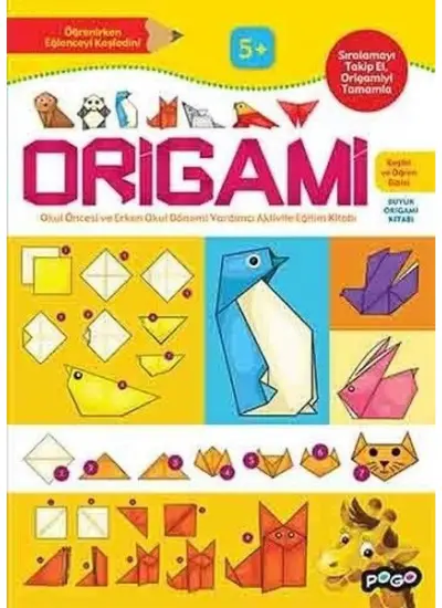 Keşfet ve Öğren Dizisi - Origami (5 + Yaş)  (4022)