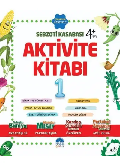 Aktivite Kitabı 1 - Sebzoti Kasabası  (4022)