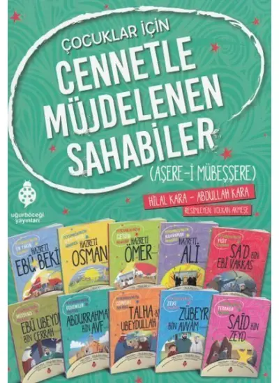 Cennetle Müjdelenen Sahabiler Seti (10 Kitap)  (4022)