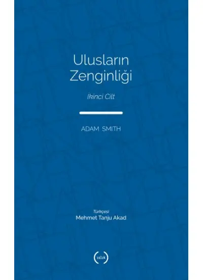 Ulusların Zenginliği Cilt 2  (4022)