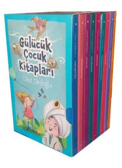 Gülücük Çocuk Kitapları Renkli Ciltli Kutulu Set (9 kitap)  (4022)